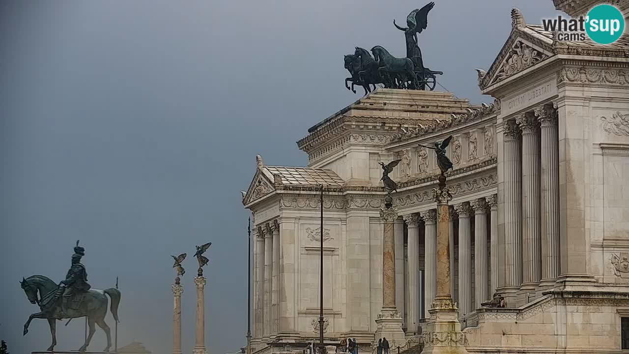 Roma Camera en vivo – Vittoriano webcam – Altare della Patria