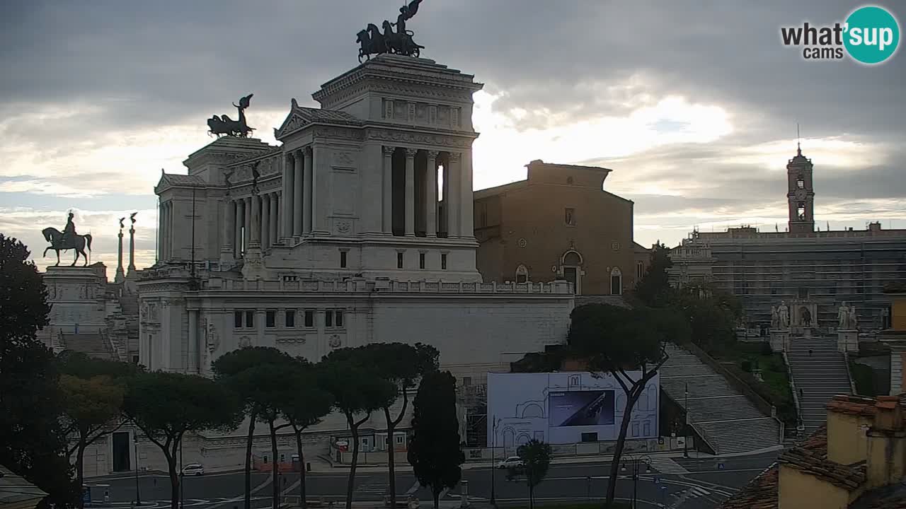Roma Livecam – Vittoriano webcam – Altare della Patria