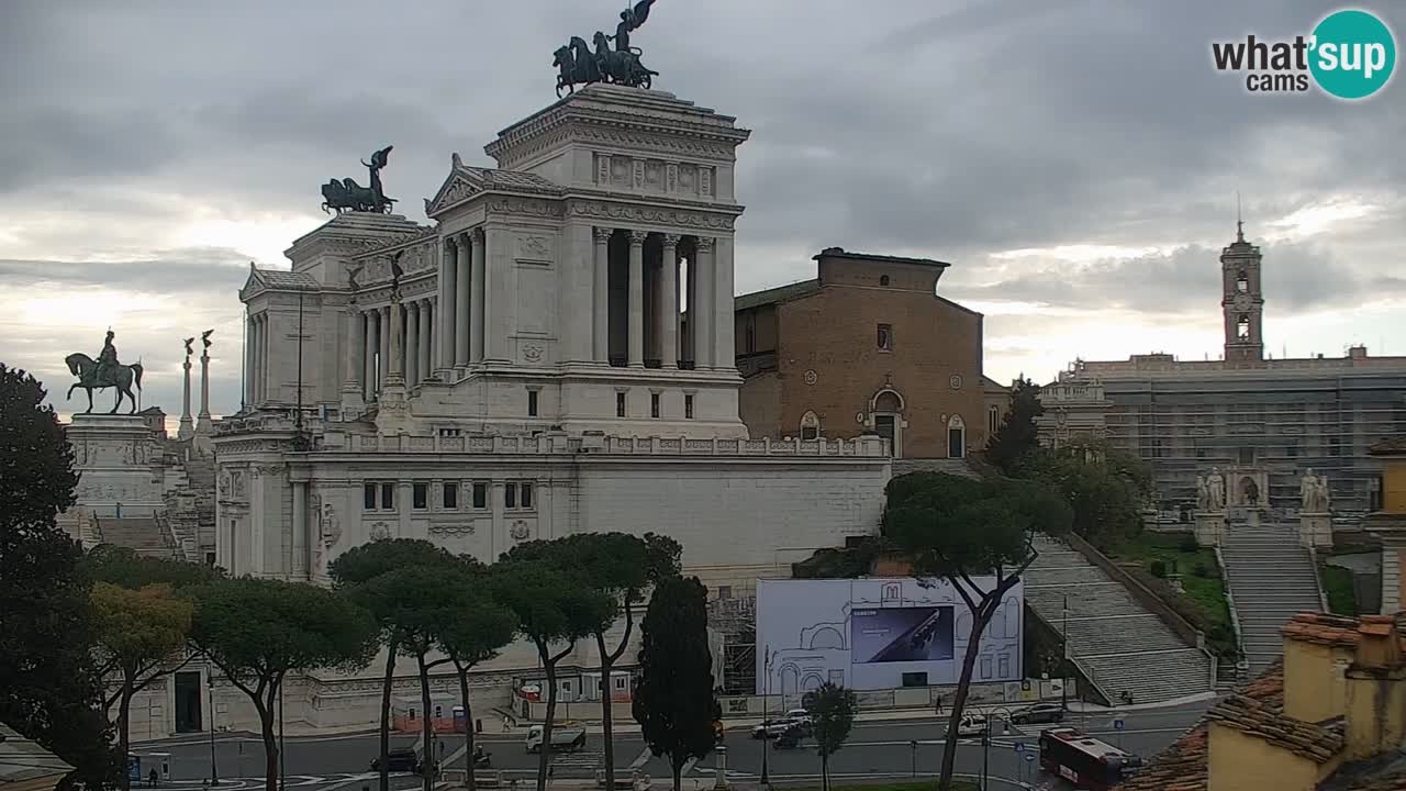 Roma Camera en vivo – Vittoriano webcam – Altare della Patria