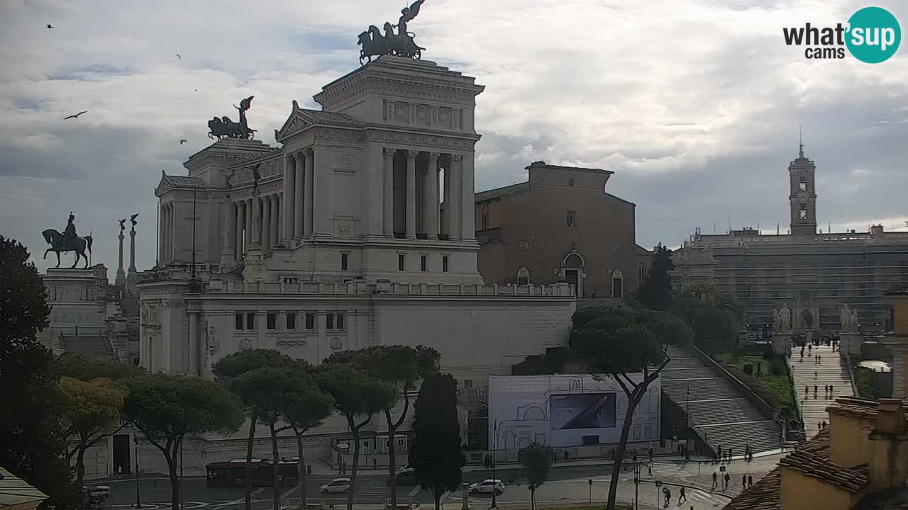 Rom Webcam – Vittoriano – Altar des Vaterlands