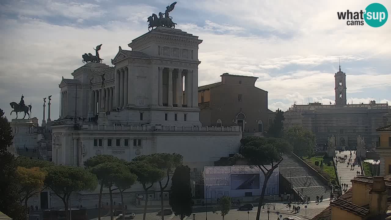Rom Webcam – Vittoriano – Altar des Vaterlands
