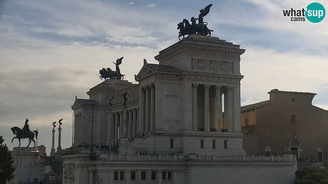 Rome Livecam – Vittoriano webcam – Autel de La Patrie