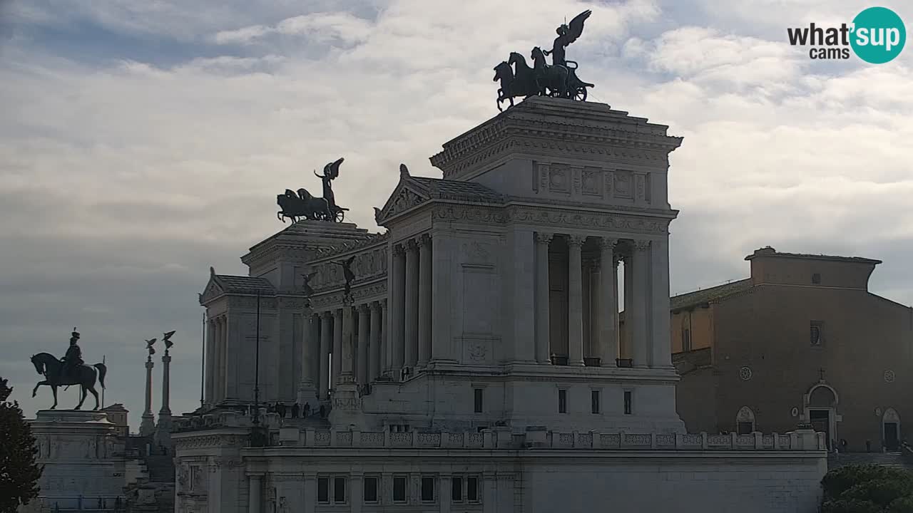 Rome Livecam – Vittoriano webcam – Altare della Patria