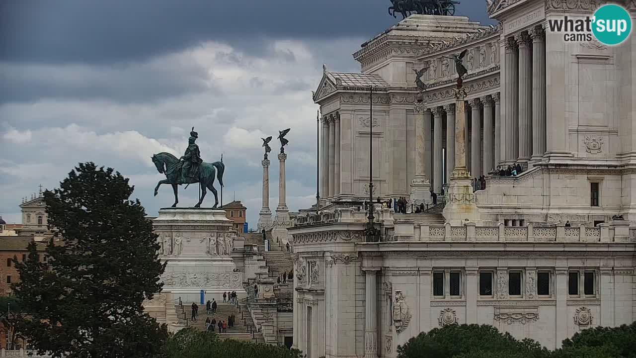 Rome Livecam – Vittoriano webcam – Autel de La Patrie