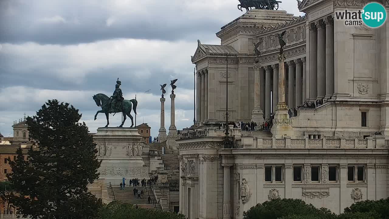 Rim Spletna kamera – Vittoriano – Oltar domovine