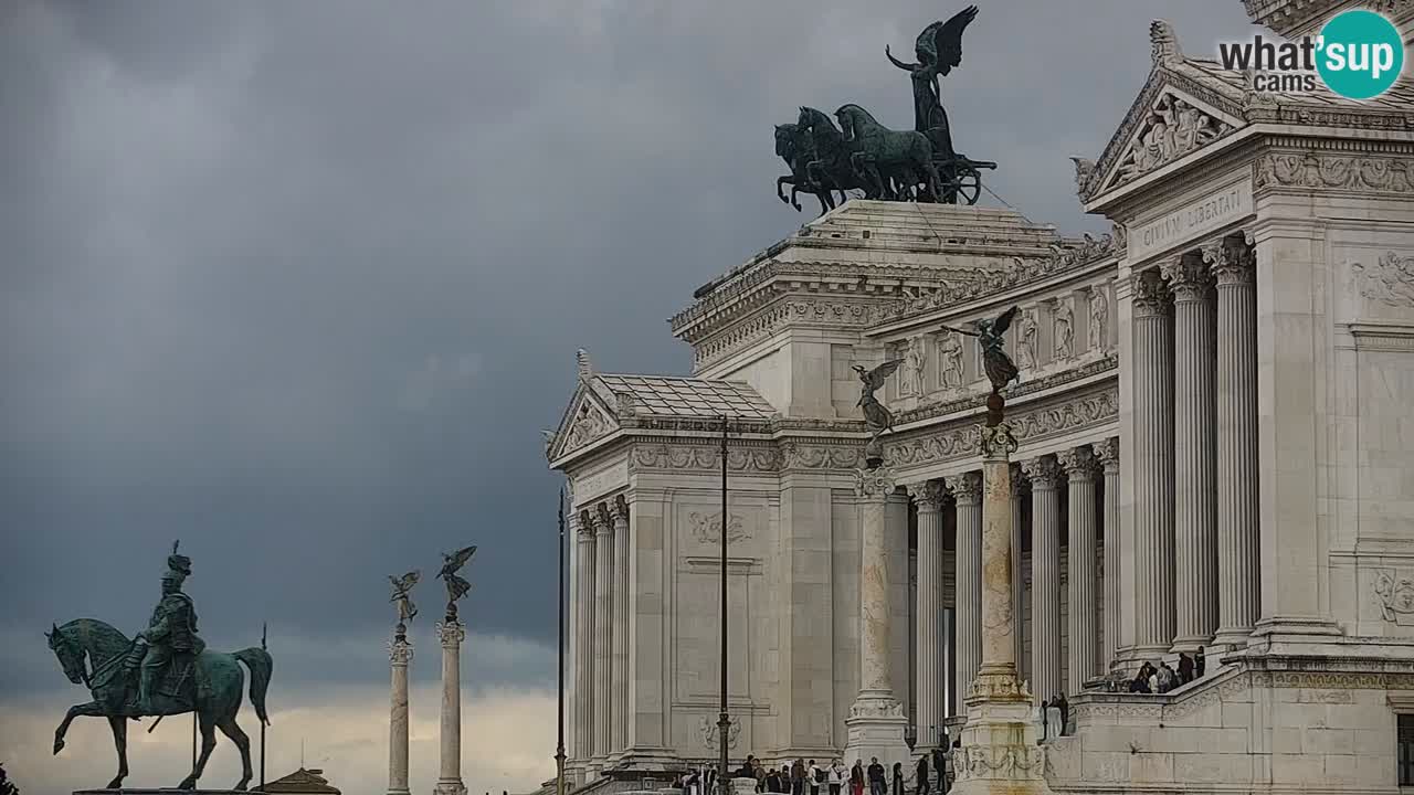 Rome Livecam – Vittoriano webcam – Altare della Patria