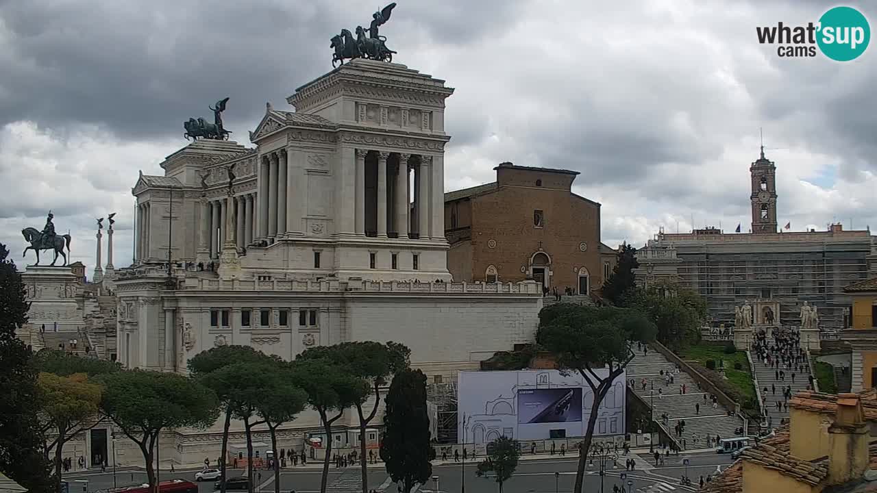 Roma Camera en vivo – Vittoriano webcam – Altare della Patria