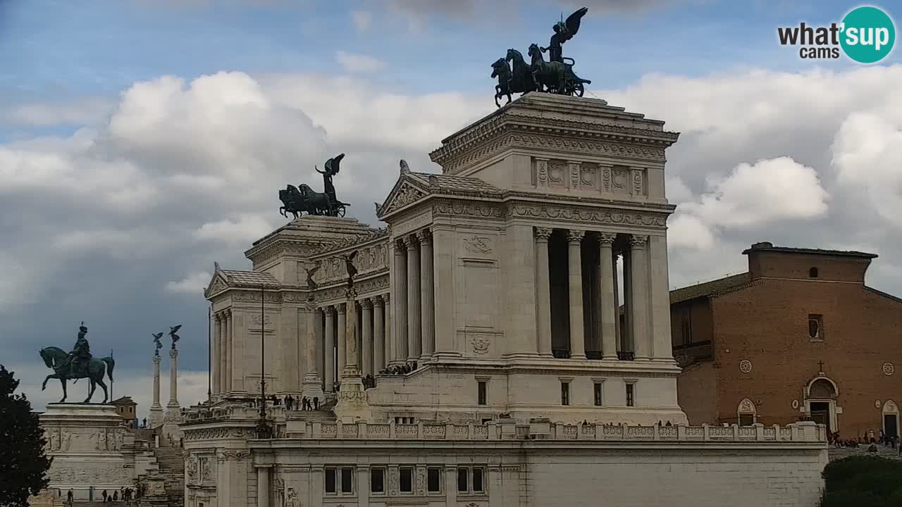 Rome Livecam – Vittoriano webcam – Altare della Patria