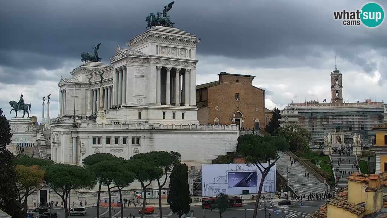 Rim Spletna kamera – Vittoriano – Oltar domovine