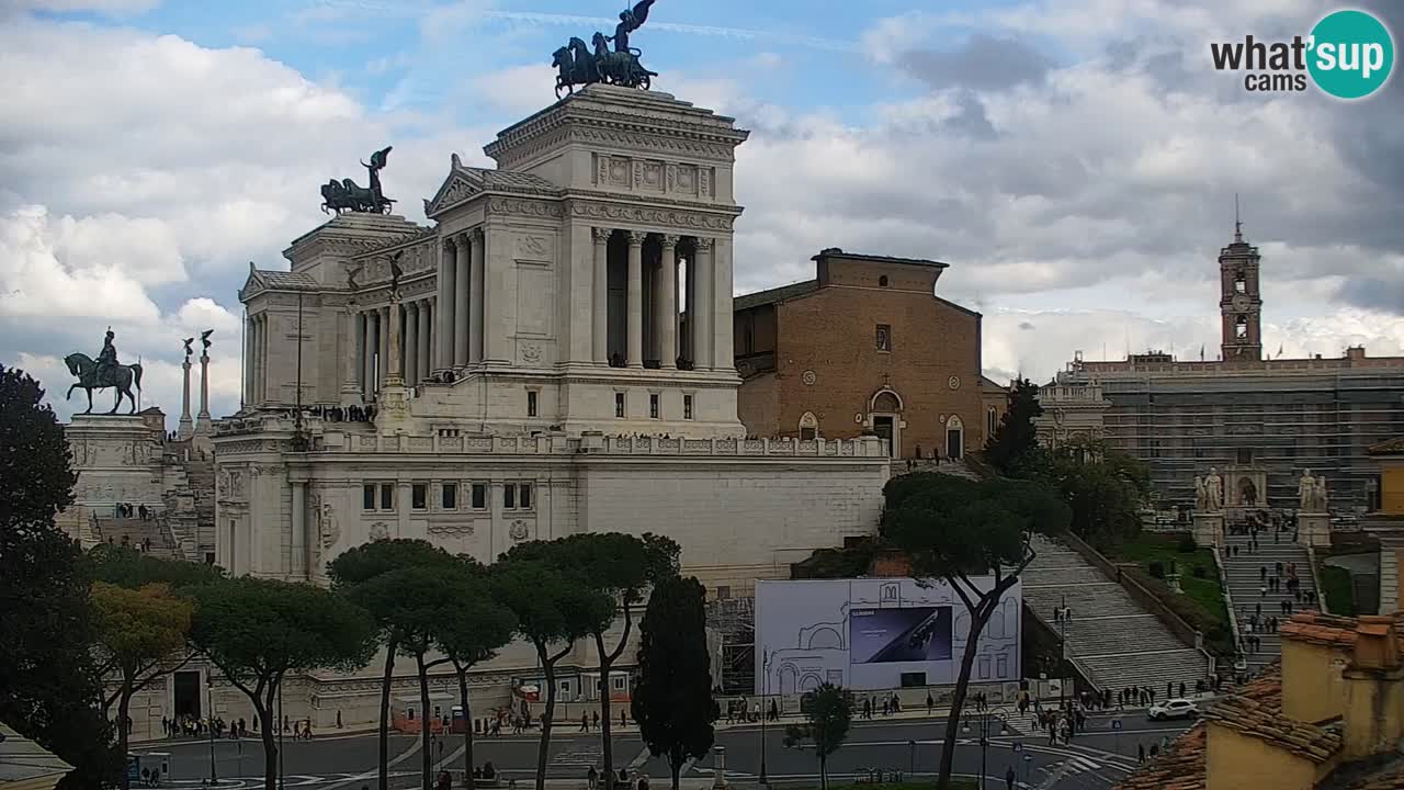 Roma Livecam – Vittoriano webcam – Altare della Patria