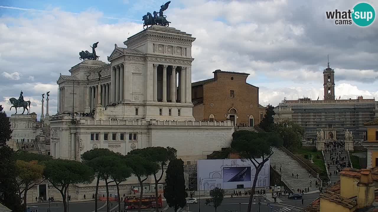 Roma Livecam – Vittoriano webcam – Altare della Patria