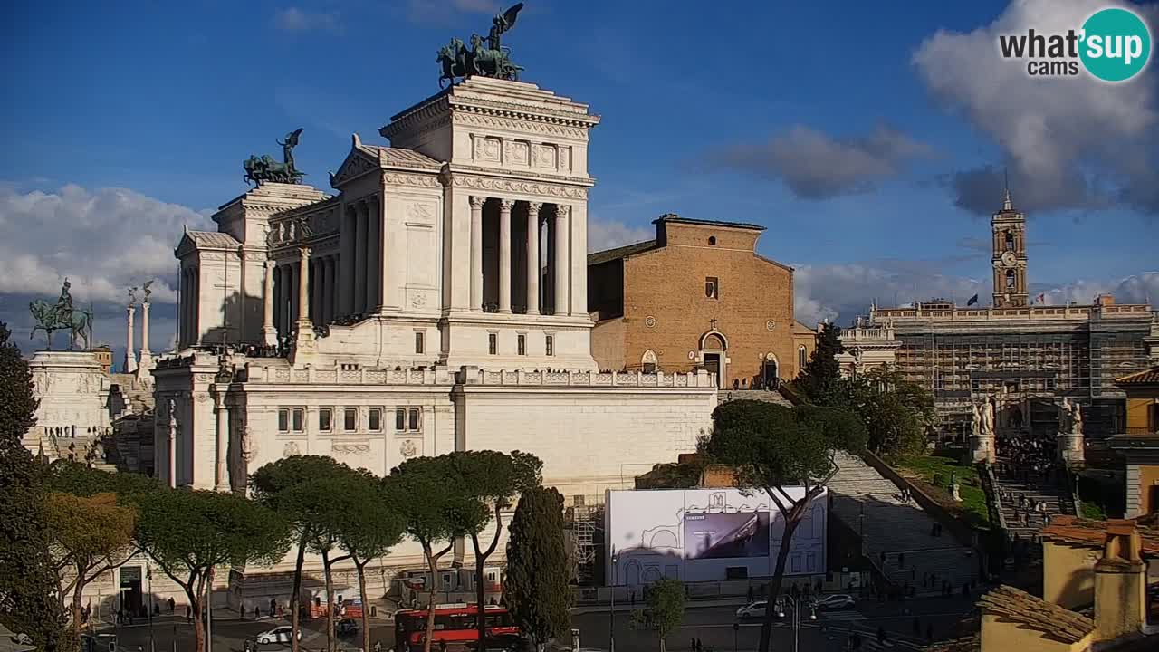 Roma Livecam – Vittoriano webcam – Altare della Patria