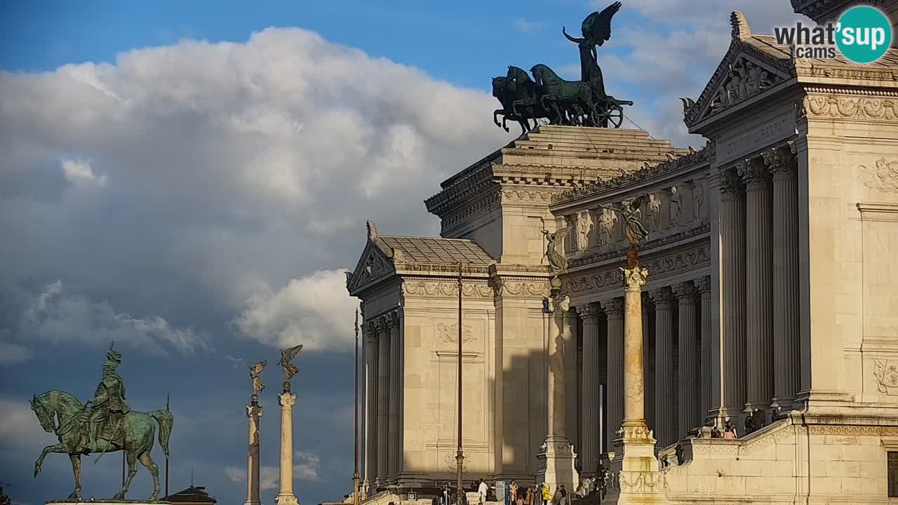 Rim Spletna kamera – Vittoriano – Oltar domovine