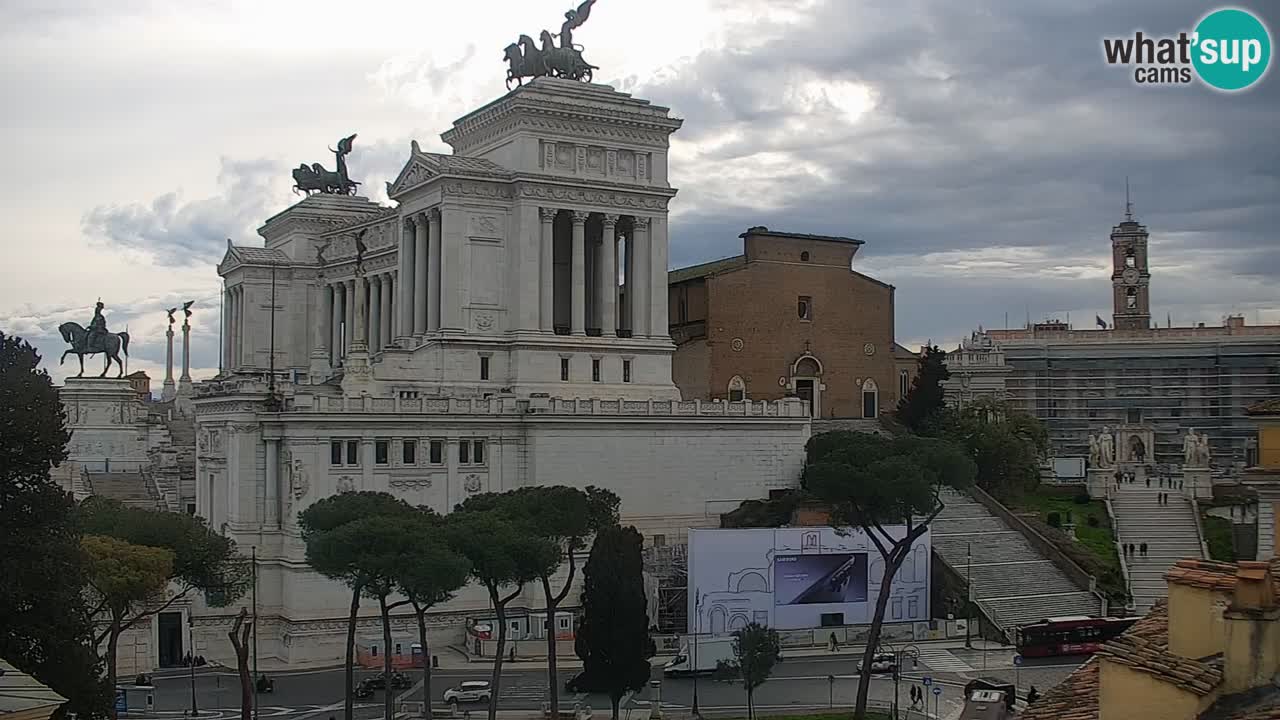 Rome Livecam – Vittoriano webcam – Altare della Patria