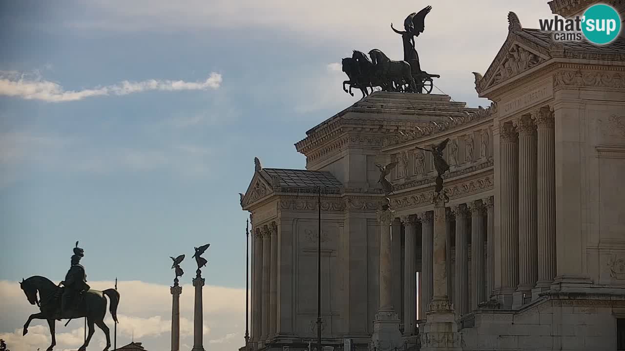 Rim Spletna kamera – Vittoriano – Oltar domovine