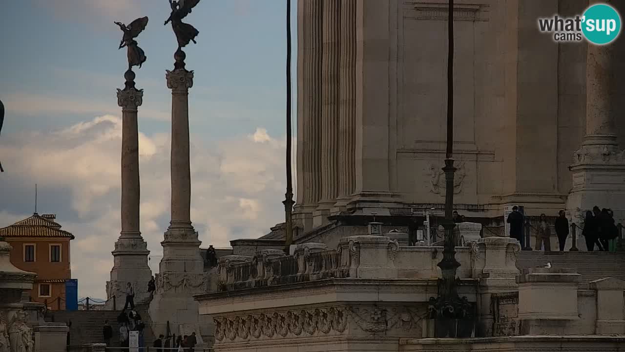 Rim Spletna kamera – Vittoriano – Oltar domovine