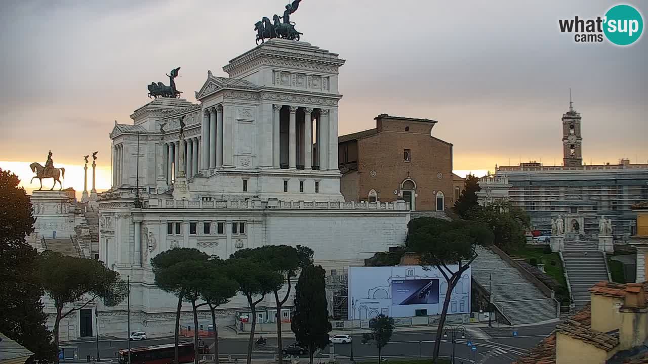 Rim Web kamera – Vittoriano – Altare della patria