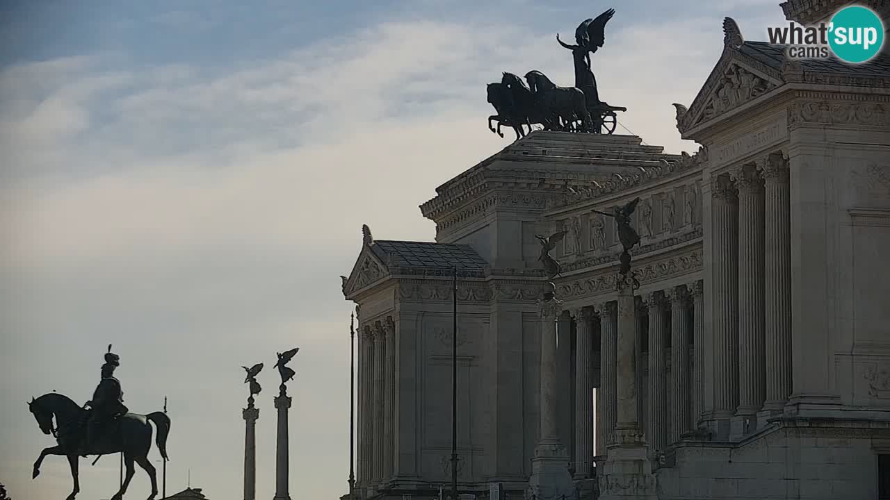 Rome Livecam – Vittoriano webcam – Autel de La Patrie
