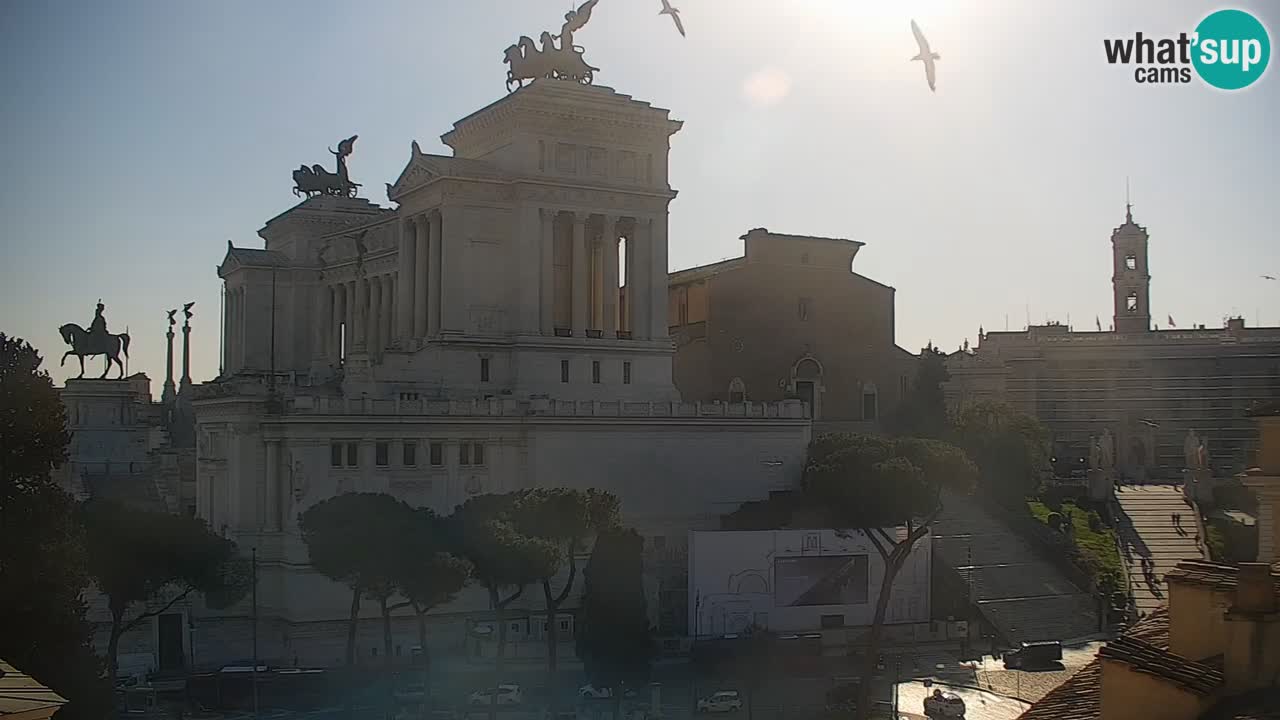 Rome Livecam – Vittoriano webcam – Altare della Patria