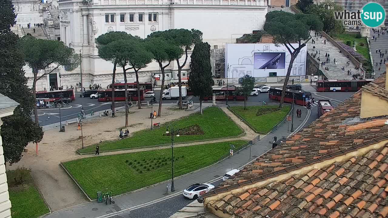 Rom Webcam – Vittoriano – Altar des Vaterlands