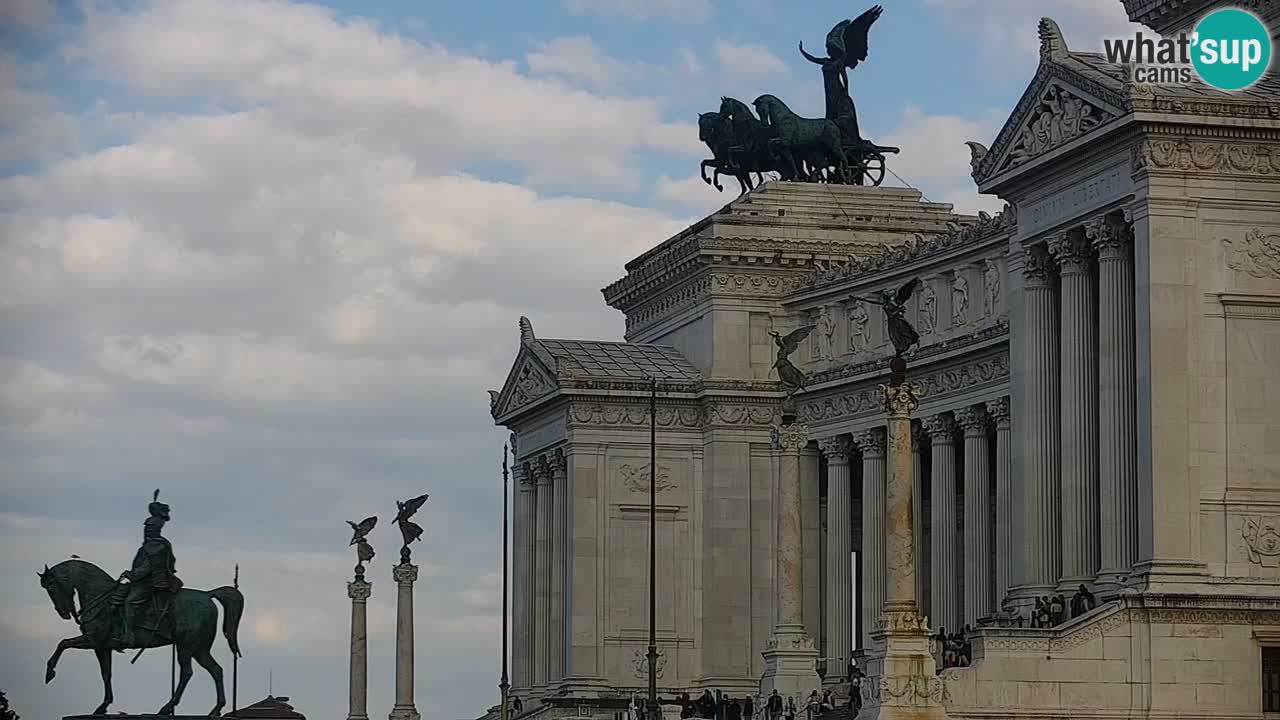 Roma Livecam – Vittoriano webcam – Altare della Patria