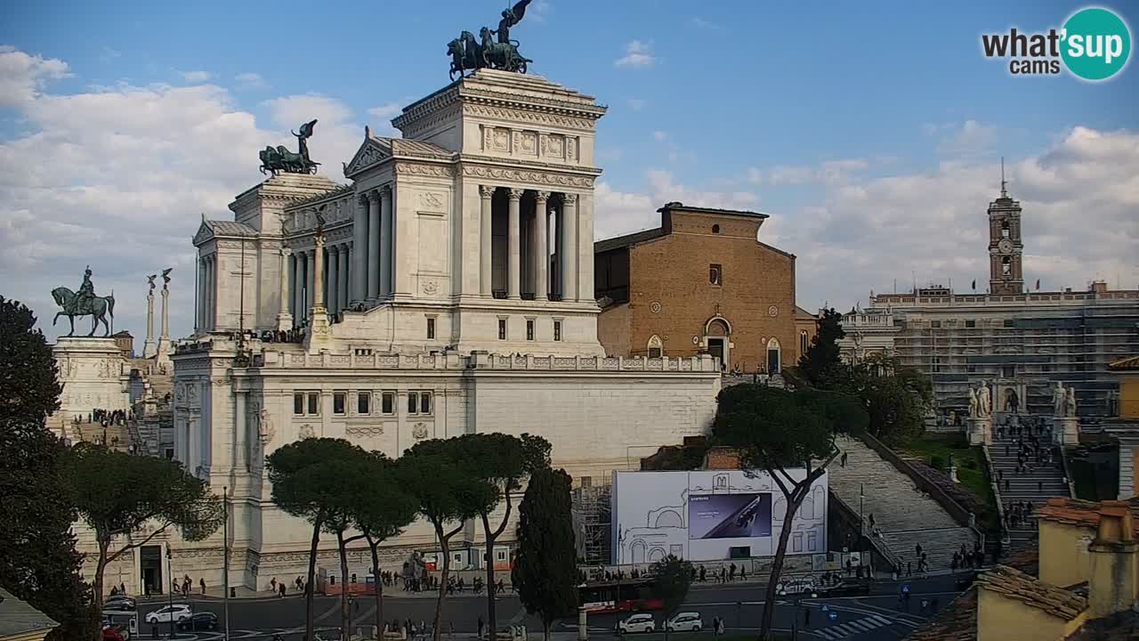 Roma Livecam – Vittoriano webcam – Altare della Patria