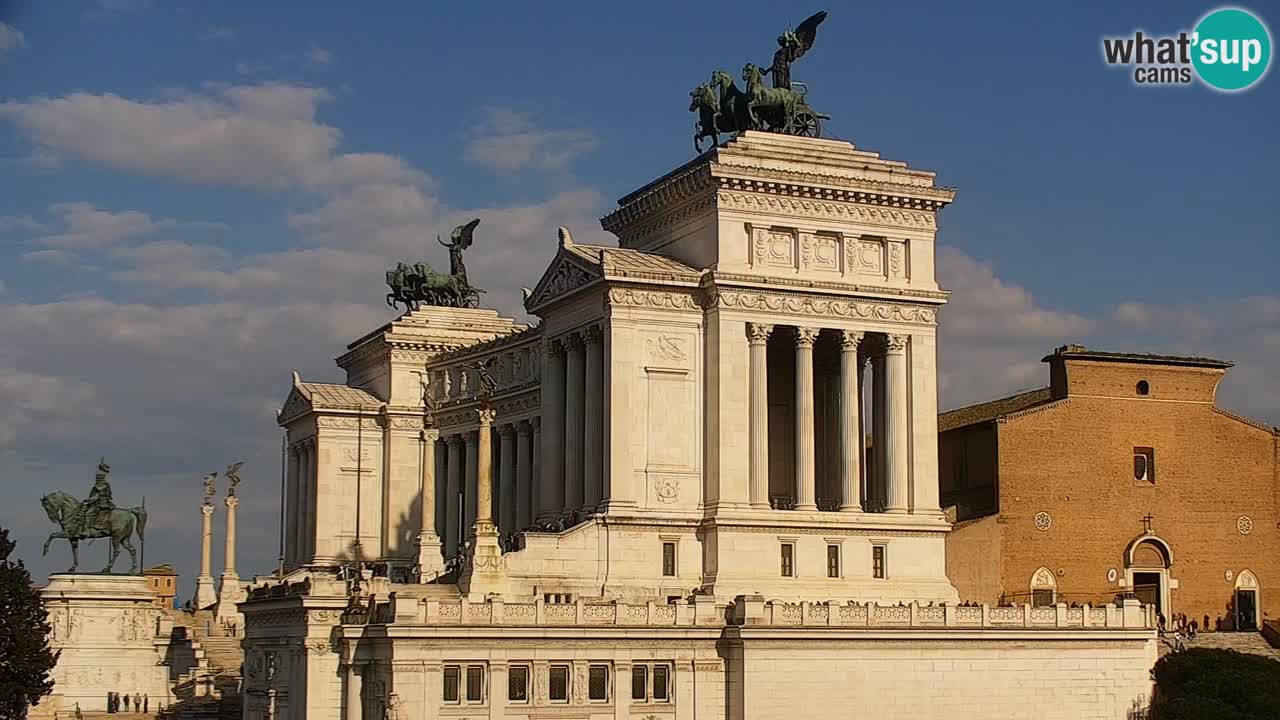 Rom Webcam – Vittoriano – Altar des Vaterlands