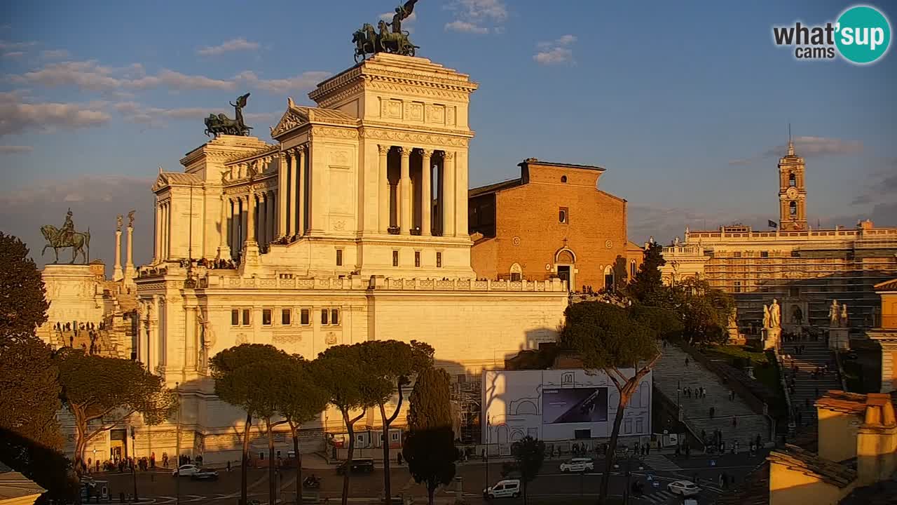 Rome Livecam – Vittoriano webcam – Autel de La Patrie