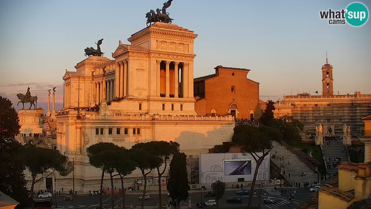 Rim Web kamera – Vittoriano – Altare della patria
