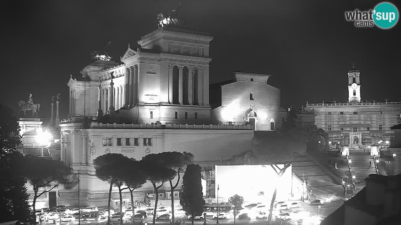 Rim Spletna kamera – Vittoriano – Oltar domovine