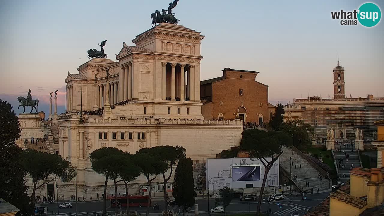 Roma Camera en vivo – Vittoriano webcam – Altare della Patria