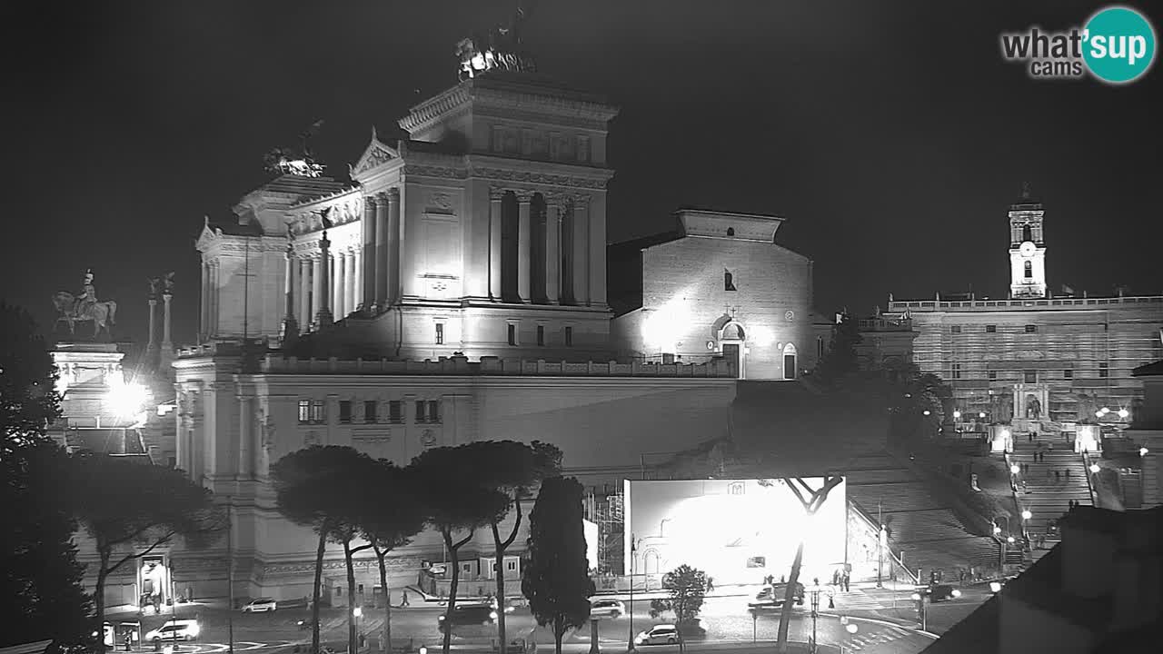 Rim Spletna kamera – Vittoriano – Oltar domovine