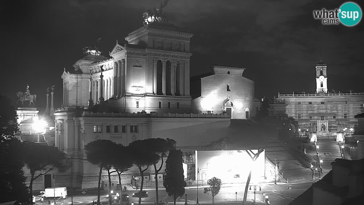 Rim Spletna kamera – Vittoriano – Oltar domovine