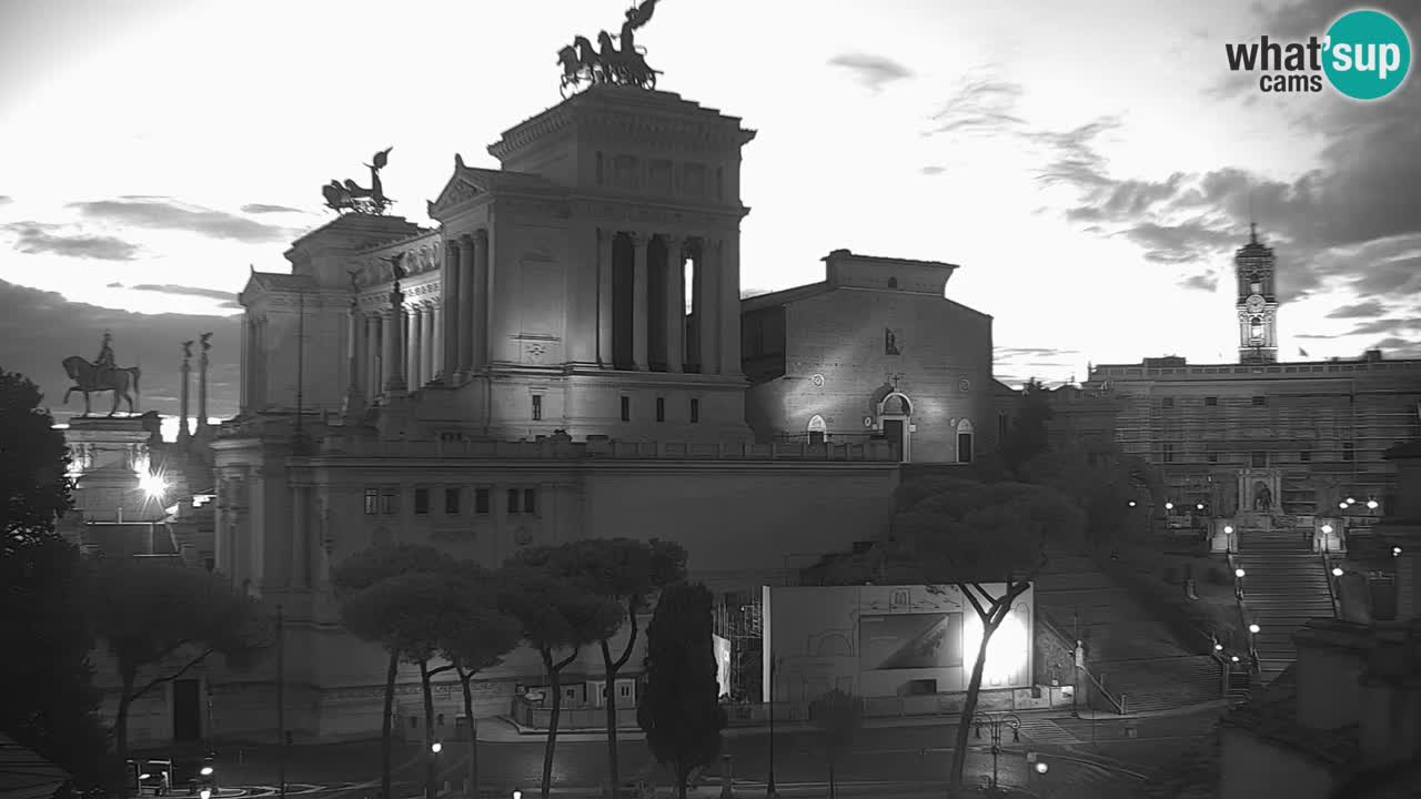 Rim Spletna kamera – Vittoriano – Oltar domovine