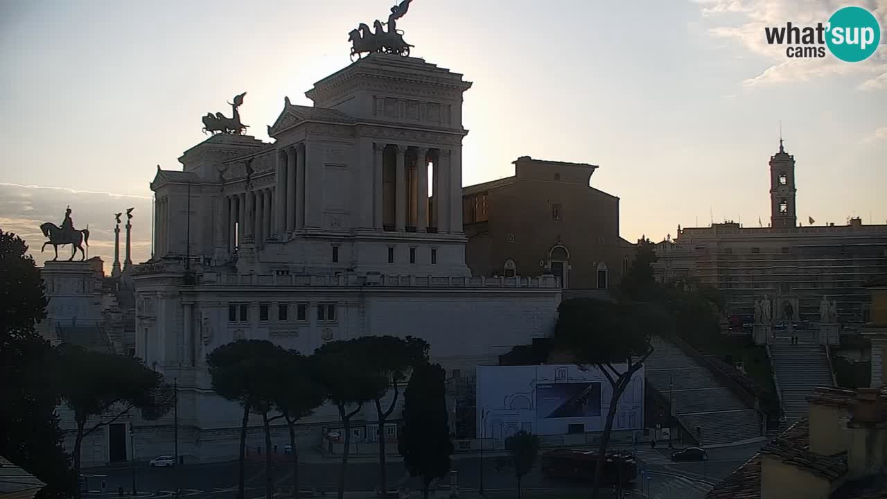 Rome Livecam – Vittoriano webcam – Altare della Patria
