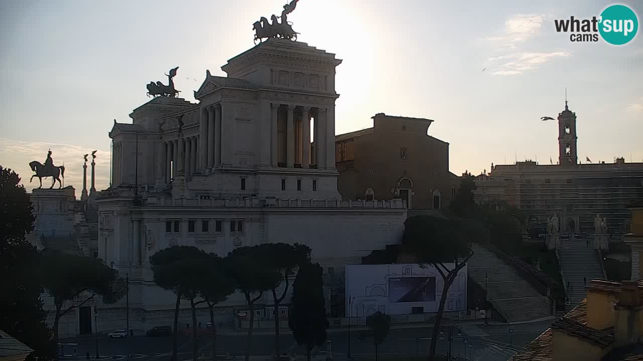Roma Livecam – Vittoriano webcam – Altare della Patria