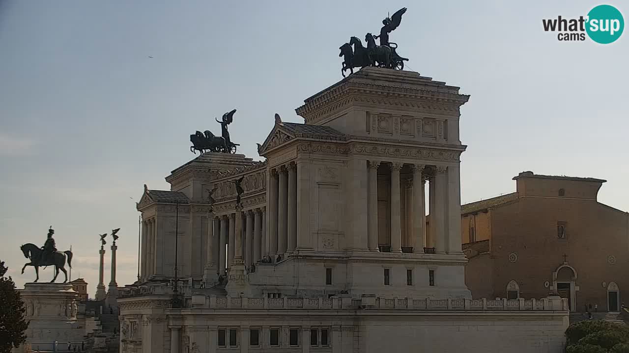 Rim Spletna kamera – Vittoriano – Oltar domovine