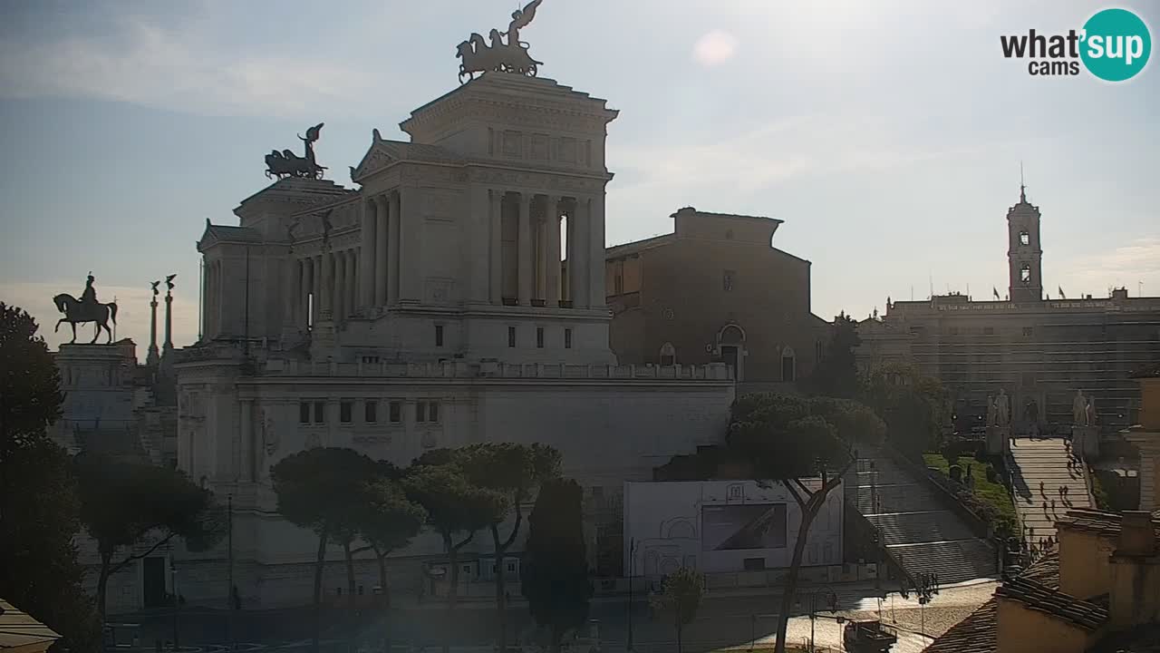 Roma Camera en vivo – Vittoriano webcam – Altare della Patria