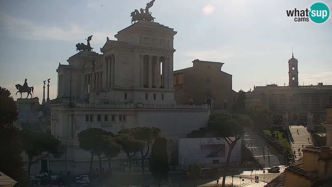 Rome Livecam – Vittoriano webcam – Autel de La Patrie