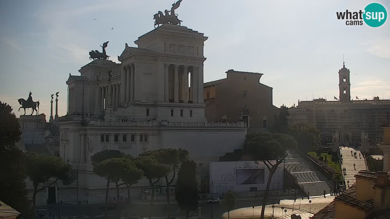 Rome Livecam – Vittoriano webcam – Altare della Patria