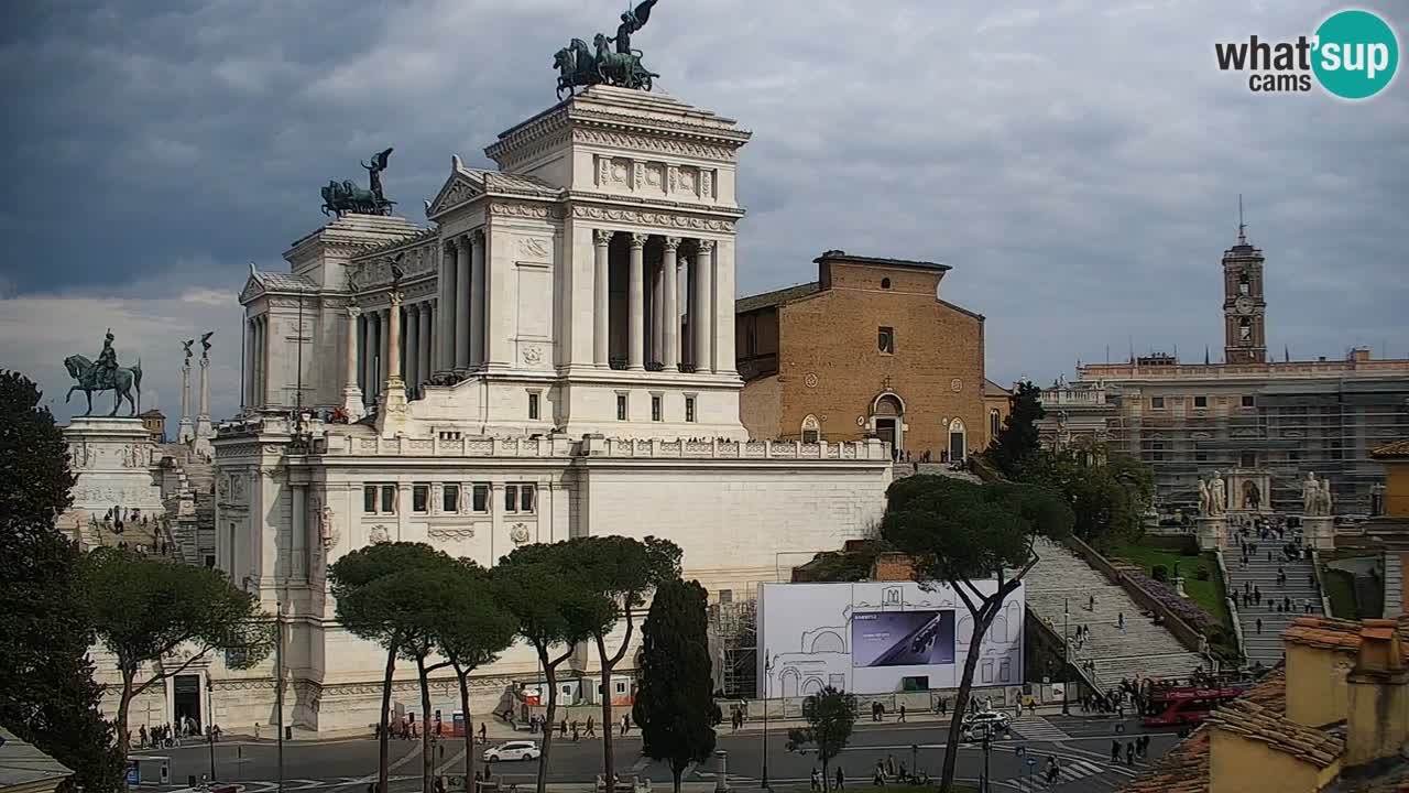 Roma Livecam – Vittoriano webcam – Altare della Patria