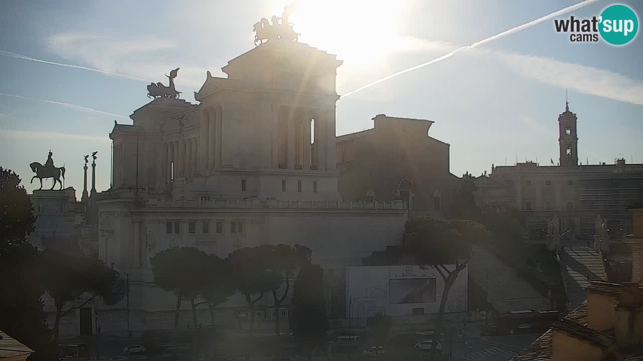 Rome Livecam – Vittoriano webcam – Autel de La Patrie