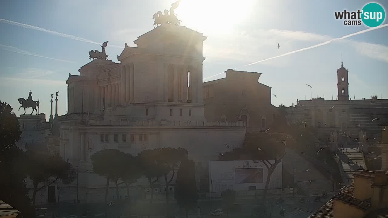 Rome Livecam – Vittoriano webcam – Autel de La Patrie