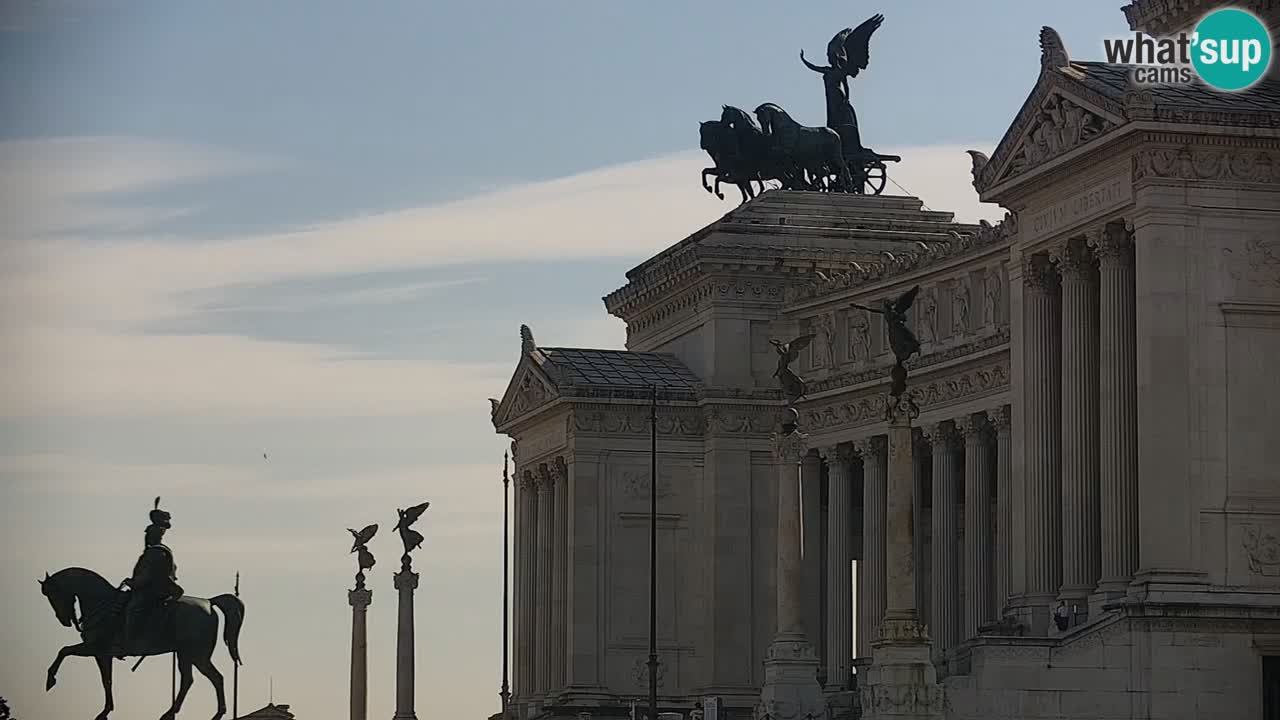 Roma Camera en vivo – Vittoriano webcam – Altare della Patria