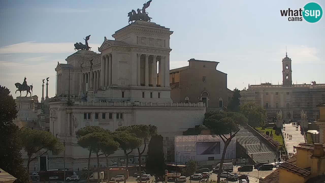 Roma Camera en vivo – Vittoriano webcam – Altare della Patria
