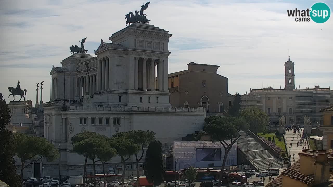 Roma Livecam – Vittoriano webcam – Altare della Patria