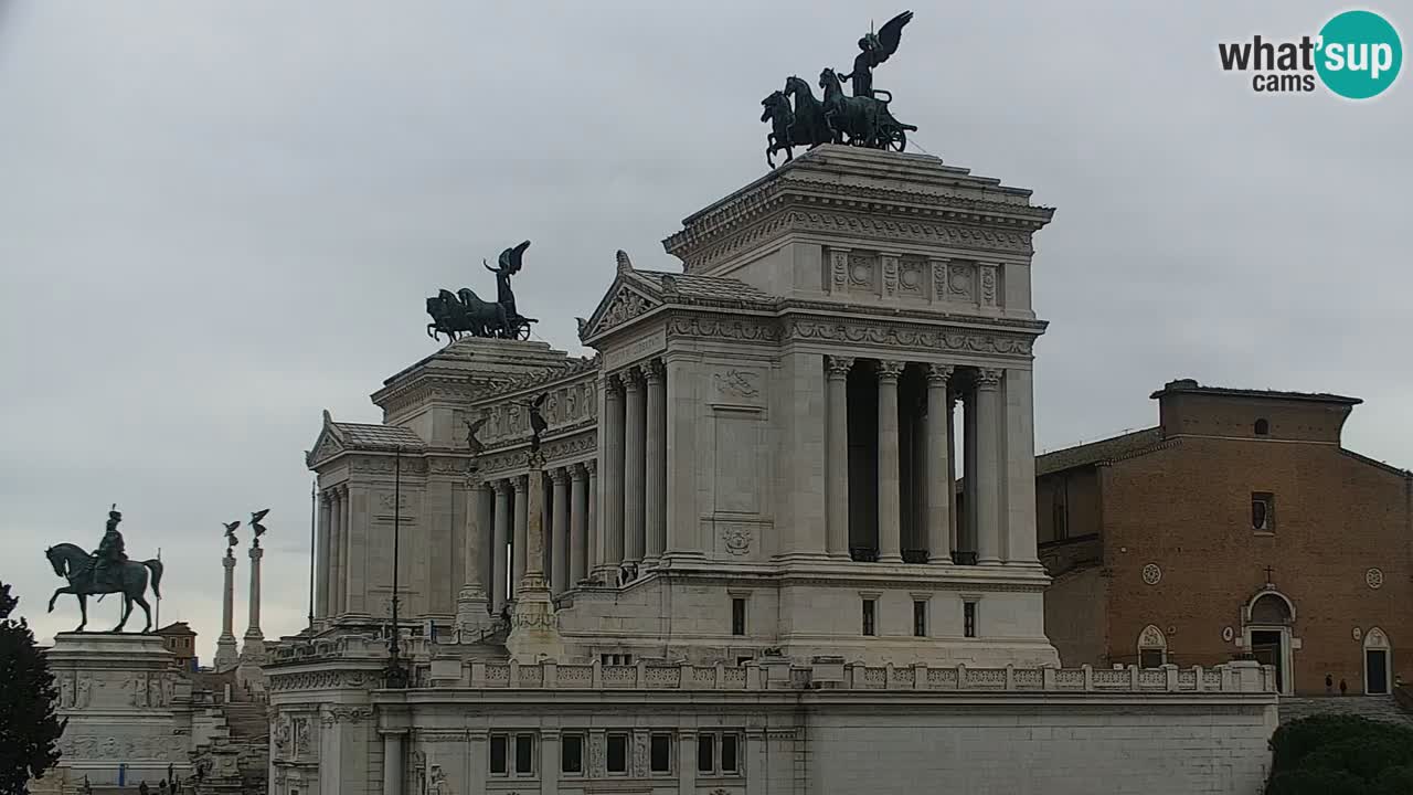 Rim Spletna kamera – Vittoriano – Oltar domovine