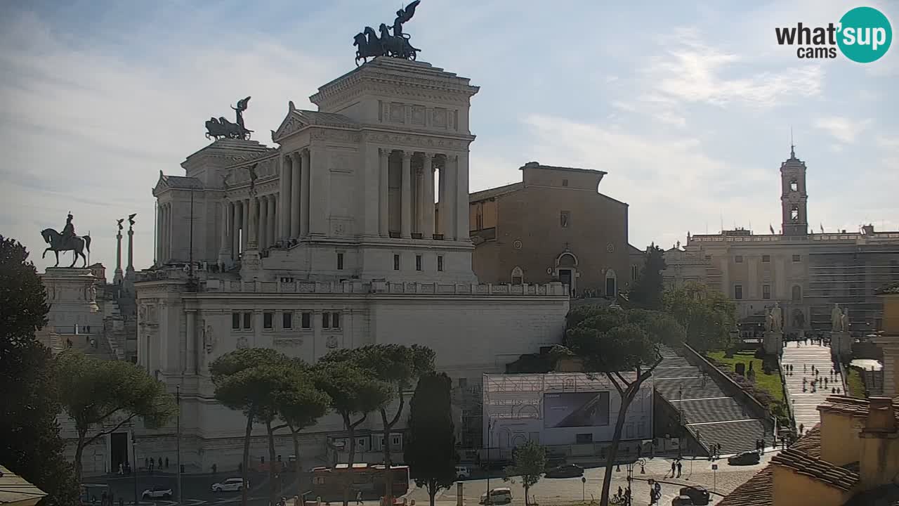 Roma Camera en vivo – Vittoriano webcam – Altare della Patria