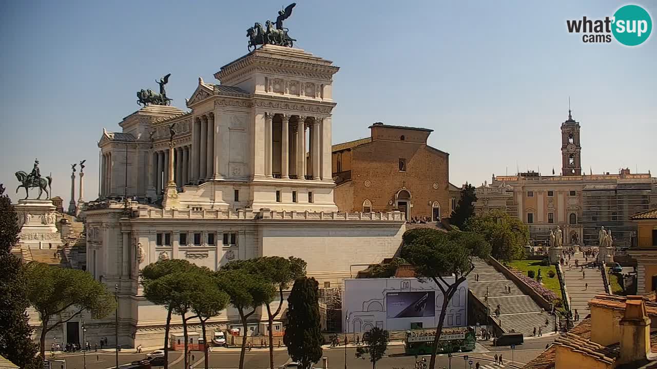 Roma Livecam – Vittoriano webcam – Altare della Patria