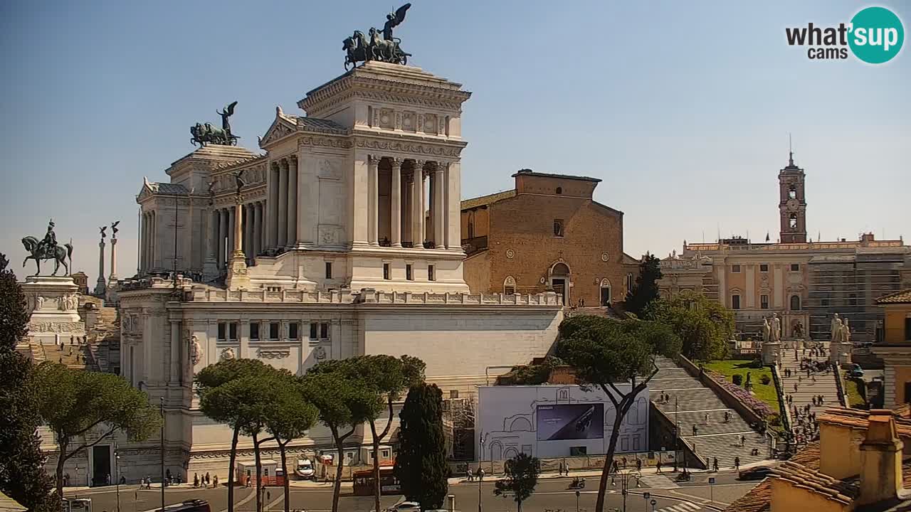 Roma Livecam – Vittoriano webcam – Altare della Patria